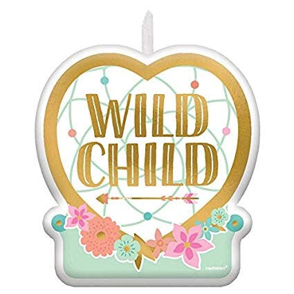 Boho Birthday Girl Candle
