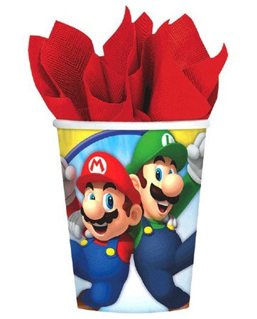 Super Mario Bros Cups Pk8