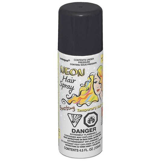 Neon Black Hair Spray (90g)