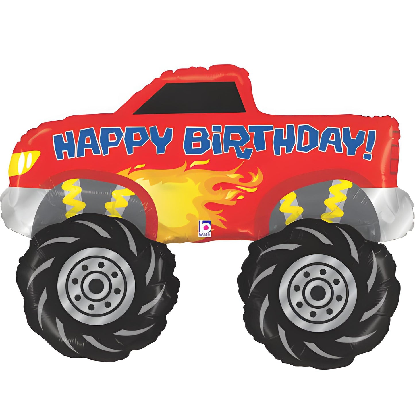 34" Foil Super Shape Balloon Monster Truck Shape