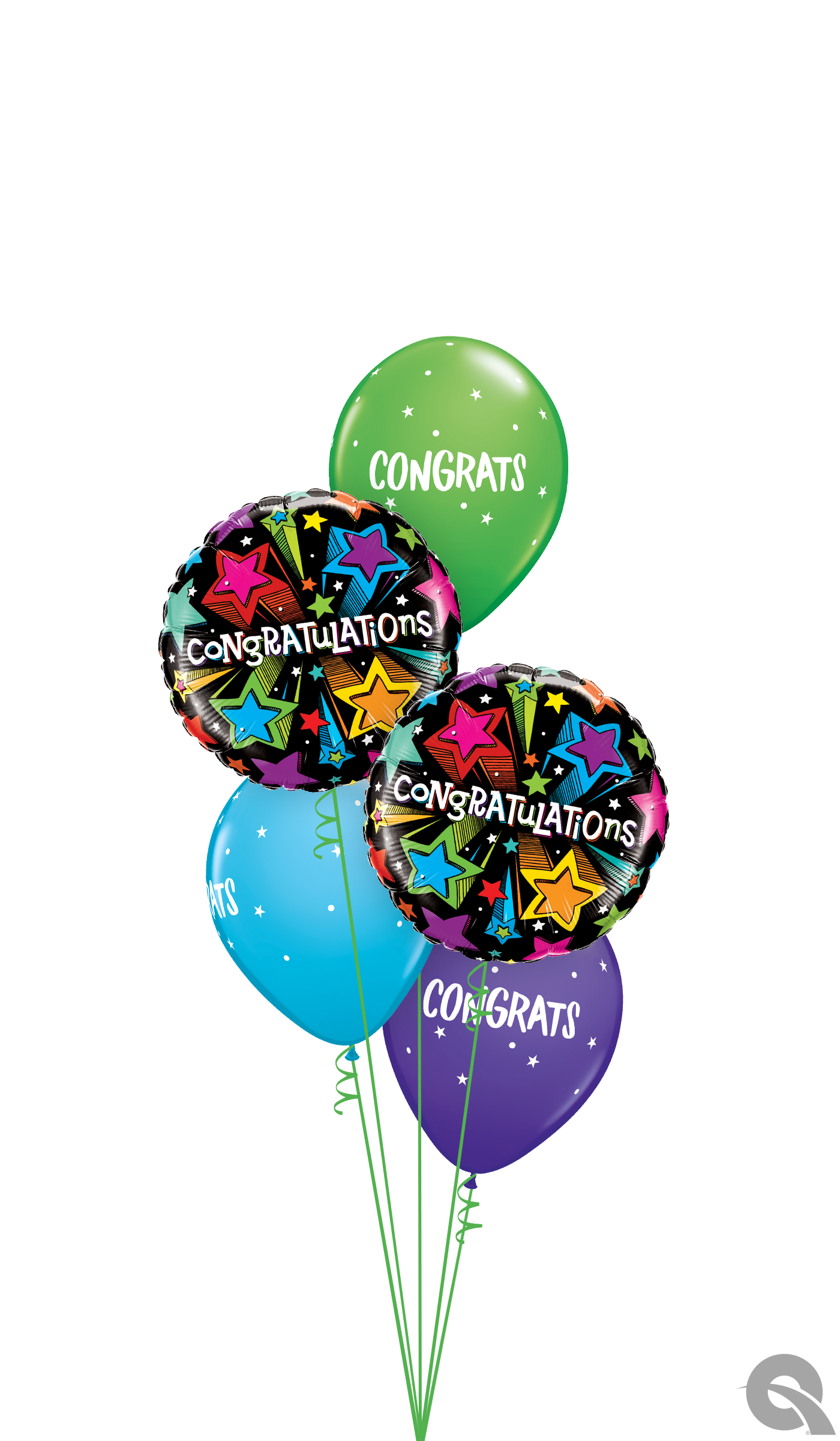 CONGRATULATIONS BALLOON BOUQUET #101