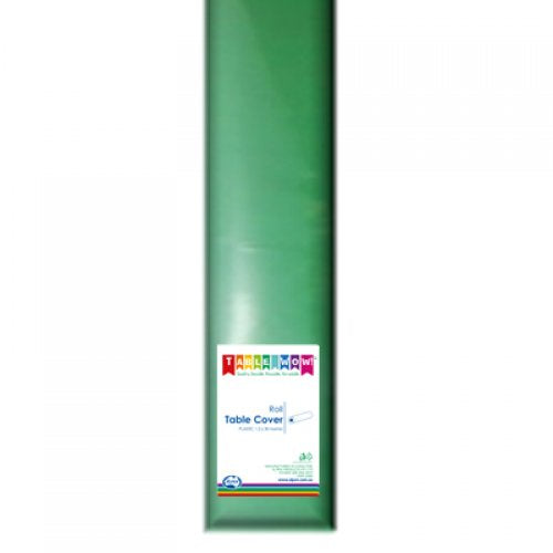 Plastic Tablecover Roll Green