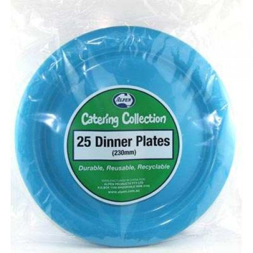 DINNER PLATE AZURE BLUE Pack of 20