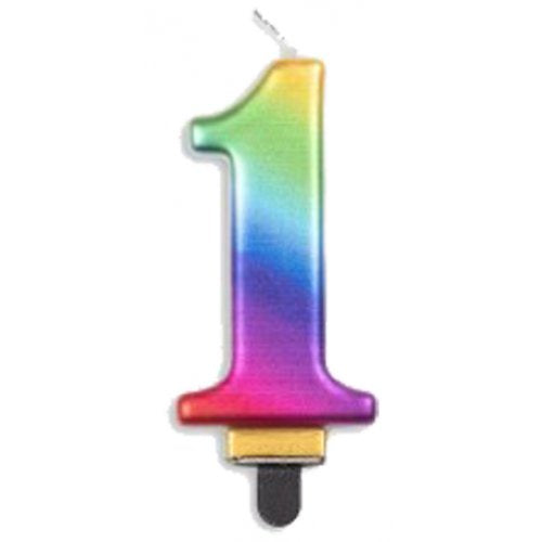 1 Rainbow Jumbo Candle P1