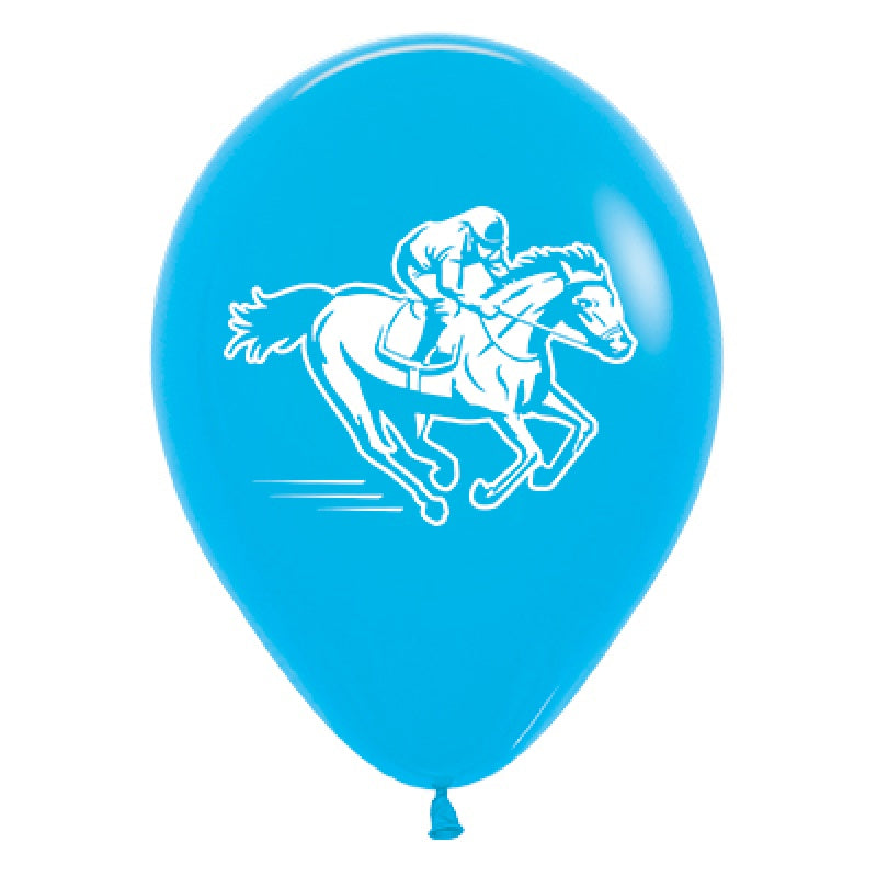30cm Horse Racing Fashn Blue