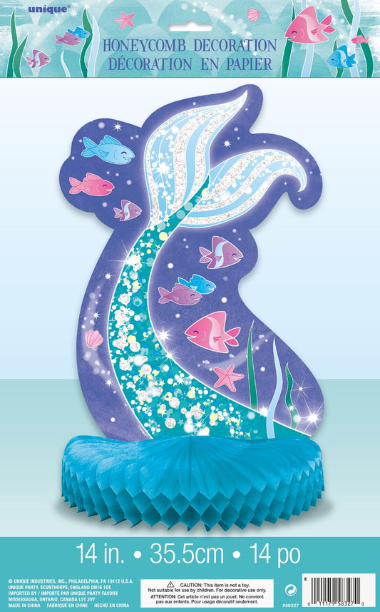 MERMAID HONEYCOMB CENTERPIECE