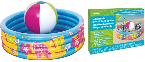 Inflatable Cooler With Beach Ball 35.5cm(14") Height