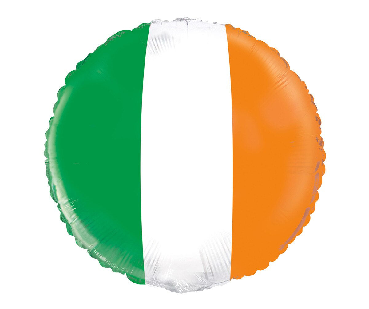 Ireland Flag Foil Balloon 45cm
