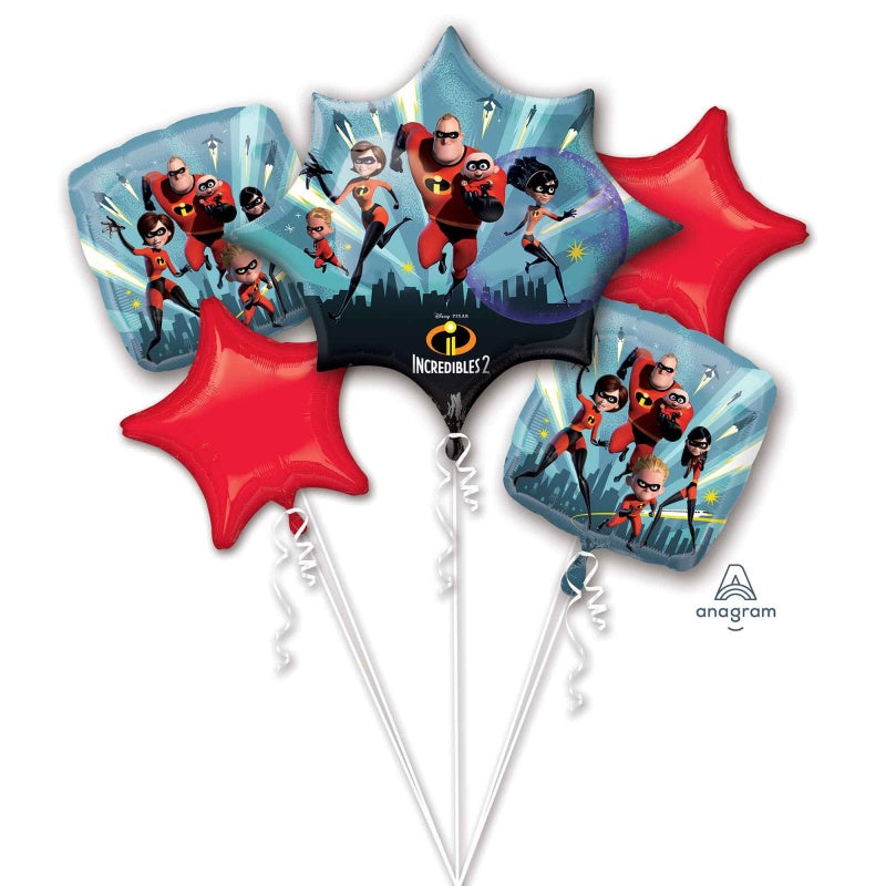 Bouquet Incredibles 2 Pack of 5