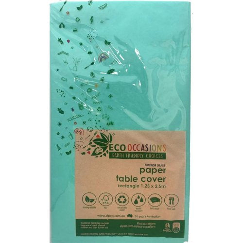 Tablecover PAPER Rectangle 250x125cm MINT