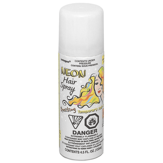 Neon White Hair Spray (90g)