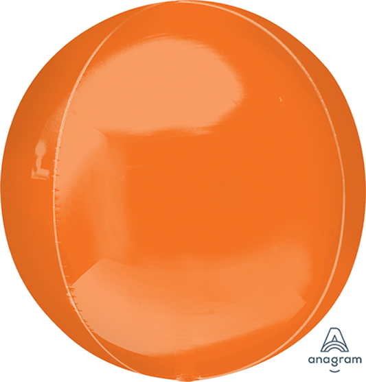 Orbz Foil Balloon Orange 40cm (16inch)