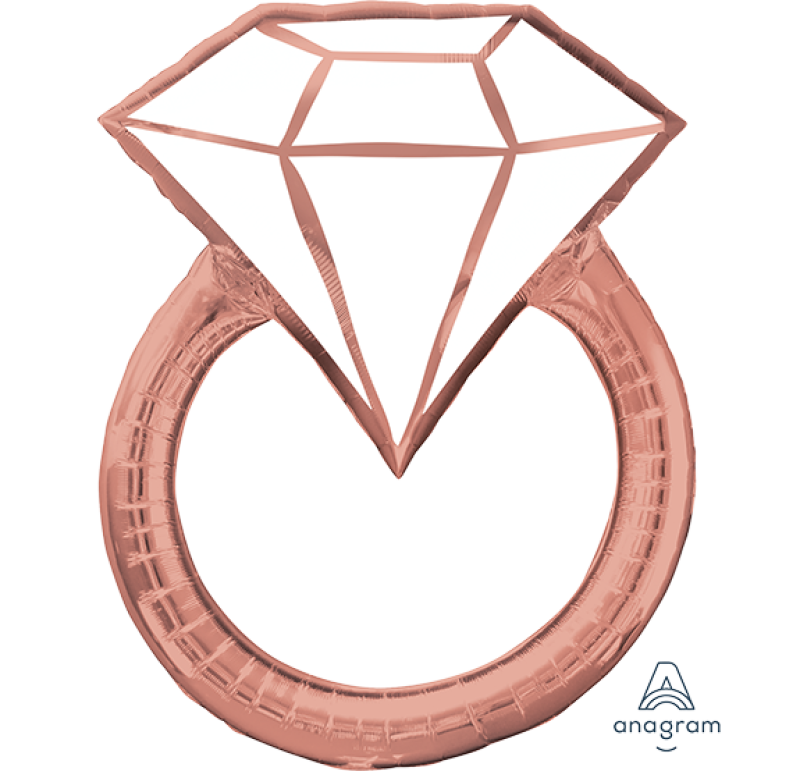 SuperShape XL Blush Wedding Ring P35