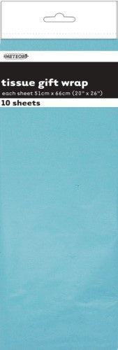 10 TISSUE SHEETS - POWDER BLUE