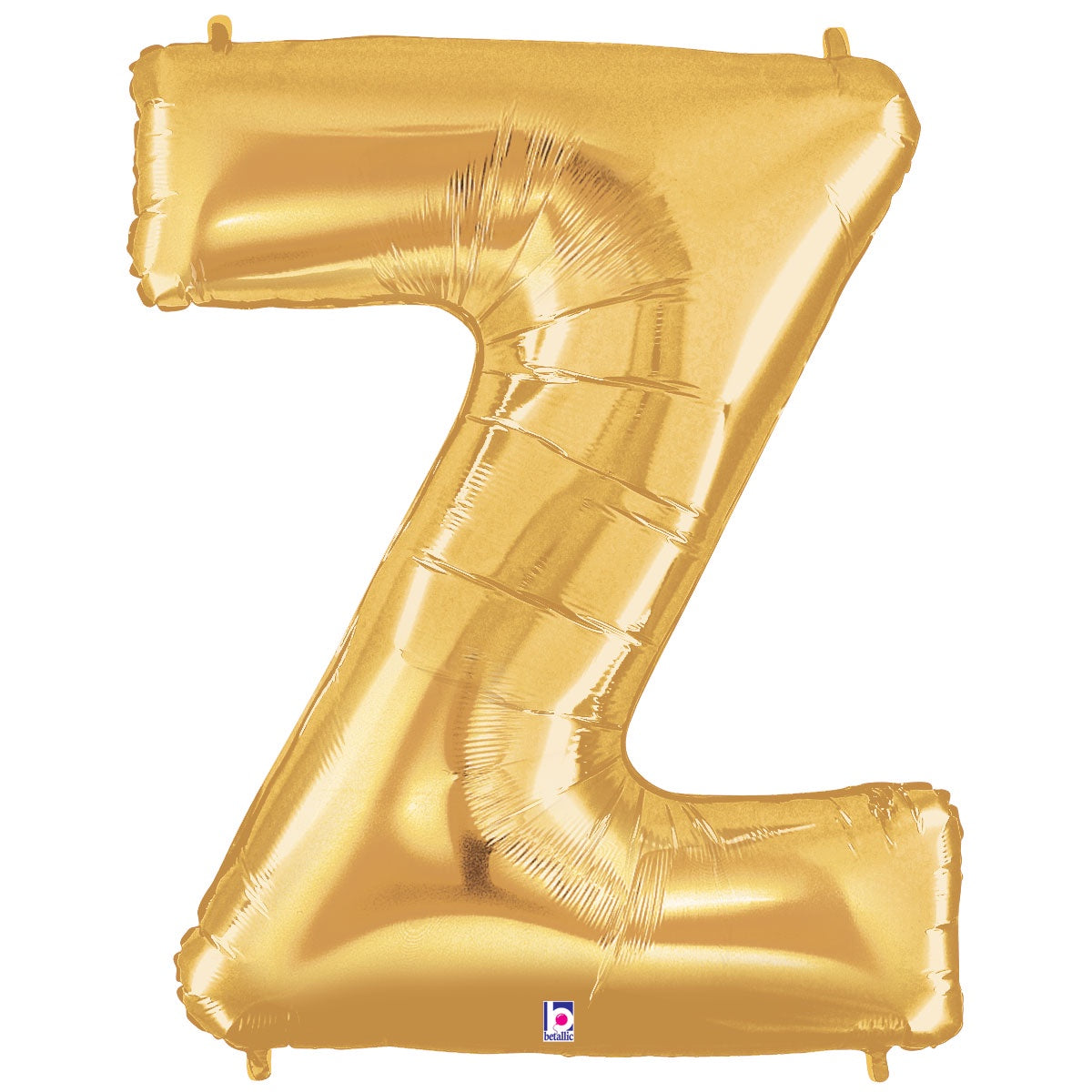 Large Foil Alphabet 34inch Balloon Gold- Z