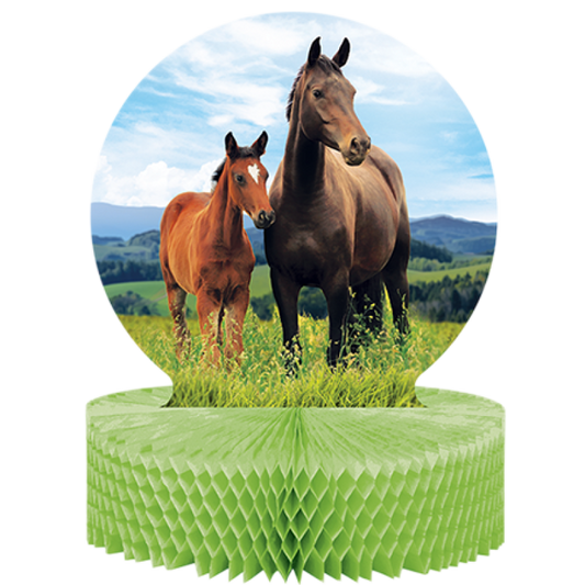 Horse and Pony Honeycomb Centrepiece – Table Decoration 30cm x 23cm