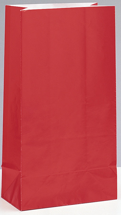 Paper Loot Bags Red P12
