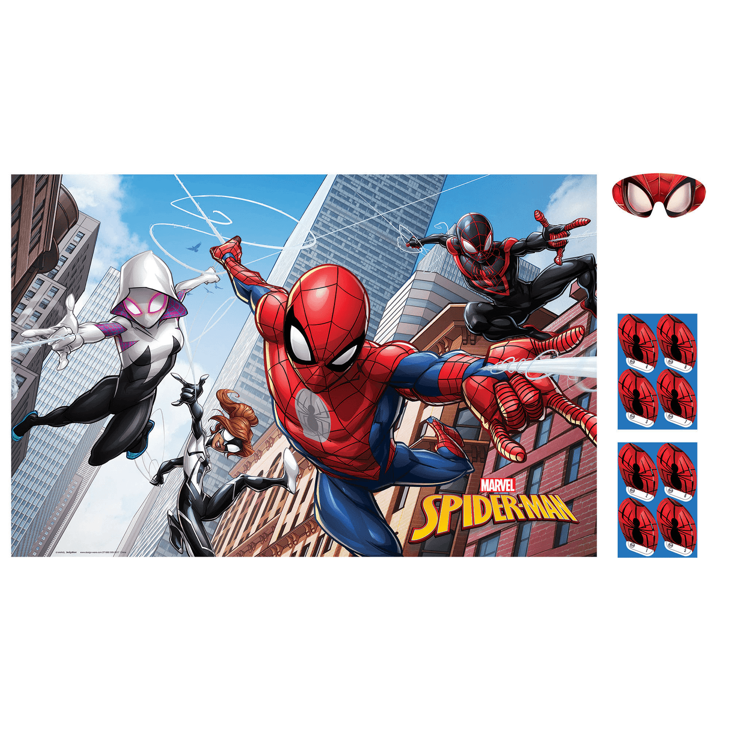 SPIDERMAN WEB WONDER PARTY GAME
