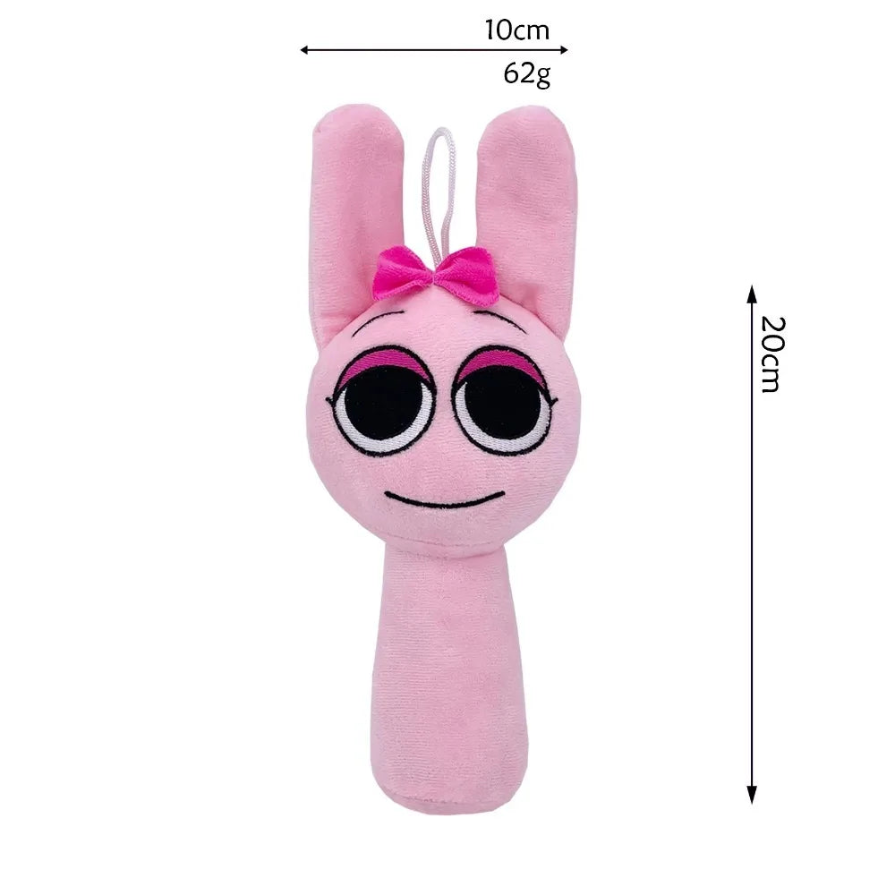 Plush Toys Sprunki Incredibox Plush Doll Sprunki Game Cartoon Pillow Kids Birthday Gifts Stuffed Dolls Christmas Gift