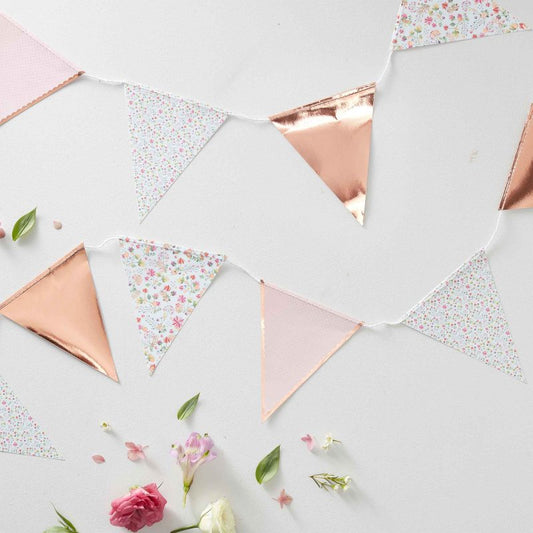 GR Ditsy Floral & Rose Gold Bn