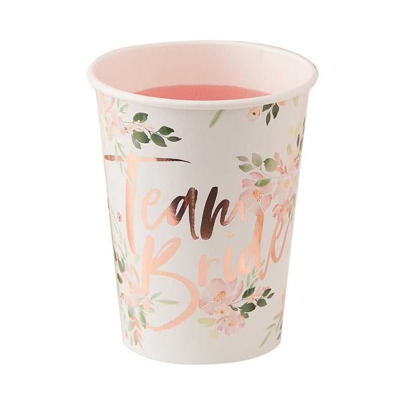 Floral Hen Party Paper Cups