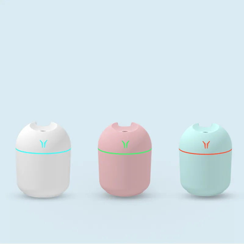 hot sale 250ml Air Humidifier Diffuser USB Mist Maker Mini Humidificador with night light