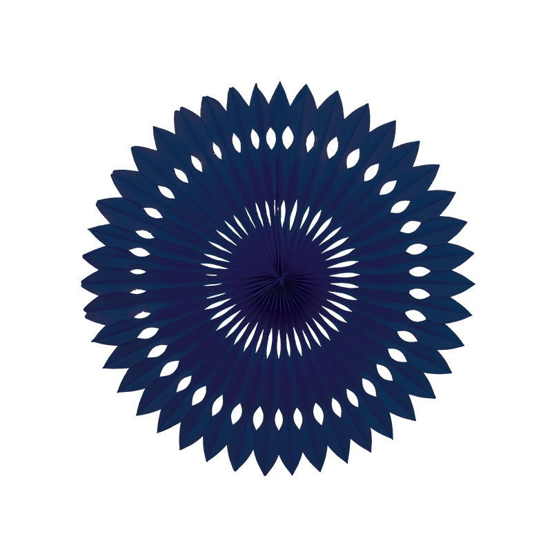 Hanging Fan Navy Blue 40cm Pack Of 1