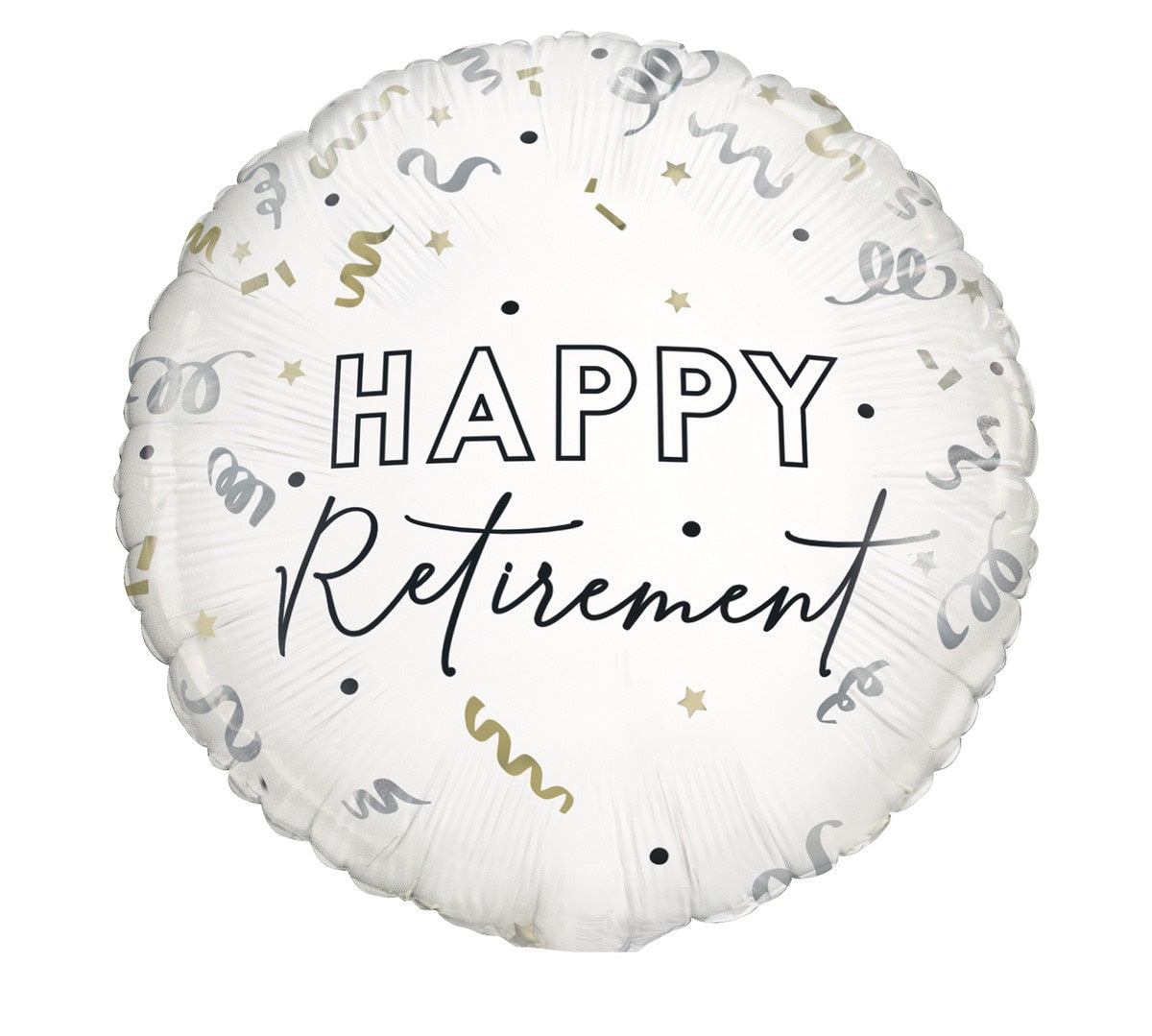 Happy Retirement Foil Balloon 45cm (18") Packaged