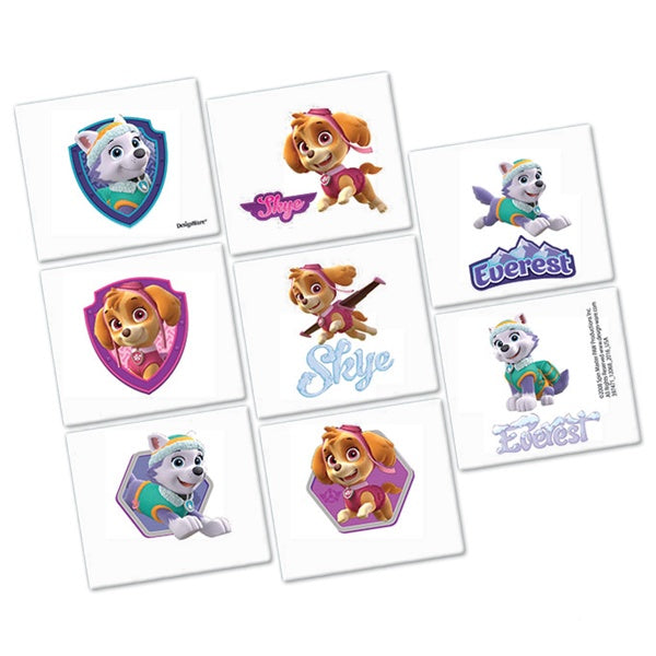 Paw Patrol Girls Tattoos