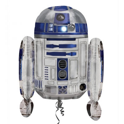 Large Foil Supershape Balloon Starwars R2d2