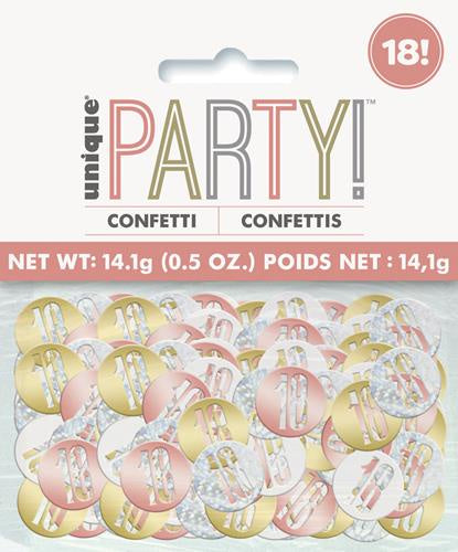 ROSE GOLD CONFETTI 18
