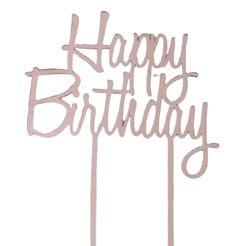 ACRYLIC CAKE TOPPER