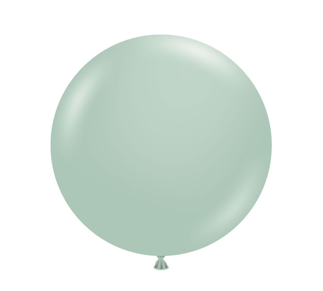 Latex Round Balloon 60cm Empower Mint Each
