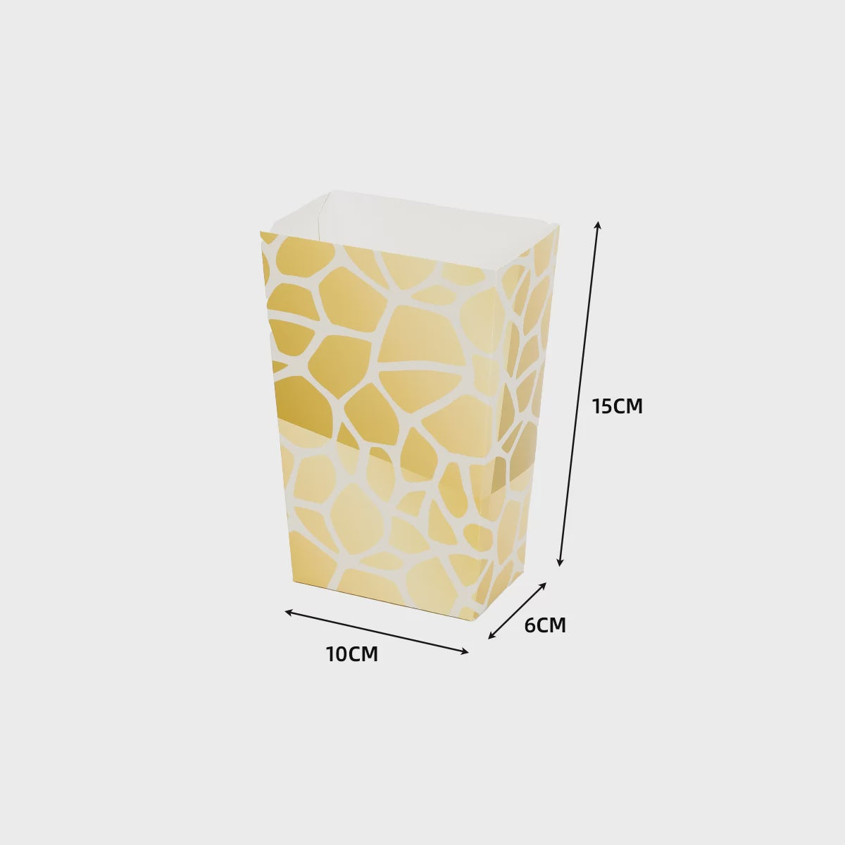 Popcorn Box Giraffe Print