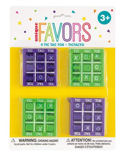 Tic Tac Toe Toy Games Pack Of 4