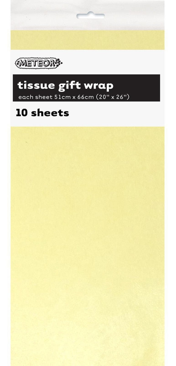 10 Tissue Sheets - Ivory