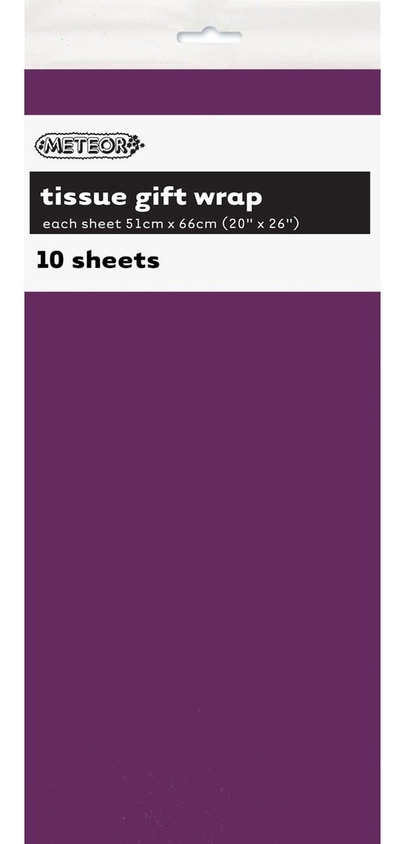 10 Tissue Sheets - Deep Purple