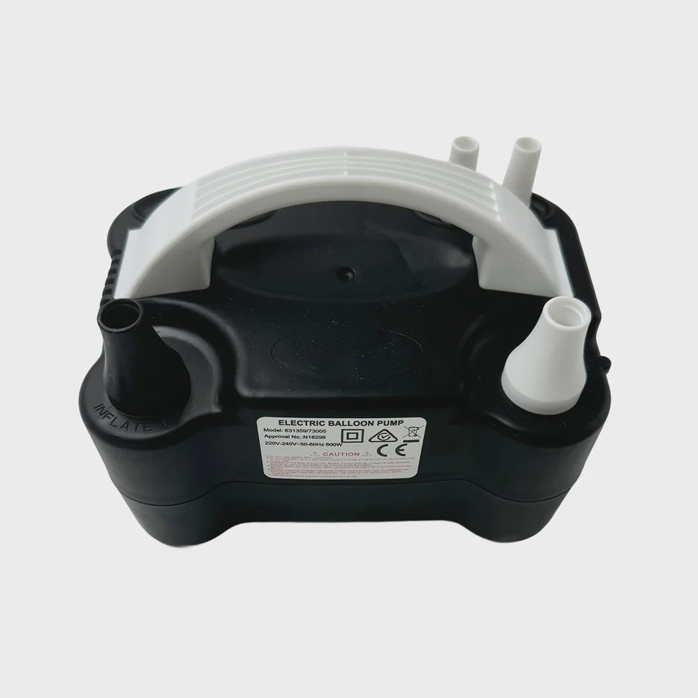 Electric Balloon Pump – Black (11.5 x 16 cm) – Quick and Efficient Inflator for Party Decorations