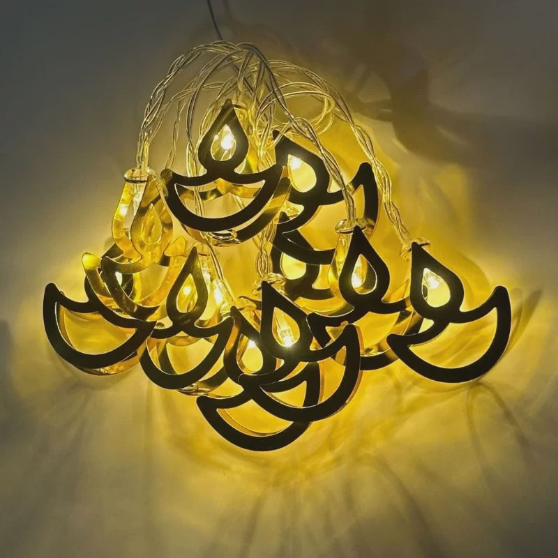 Diwali LED Light String – Diya 1.65M, 10 Lights, Decorative Festive Lighting for Home & Parties