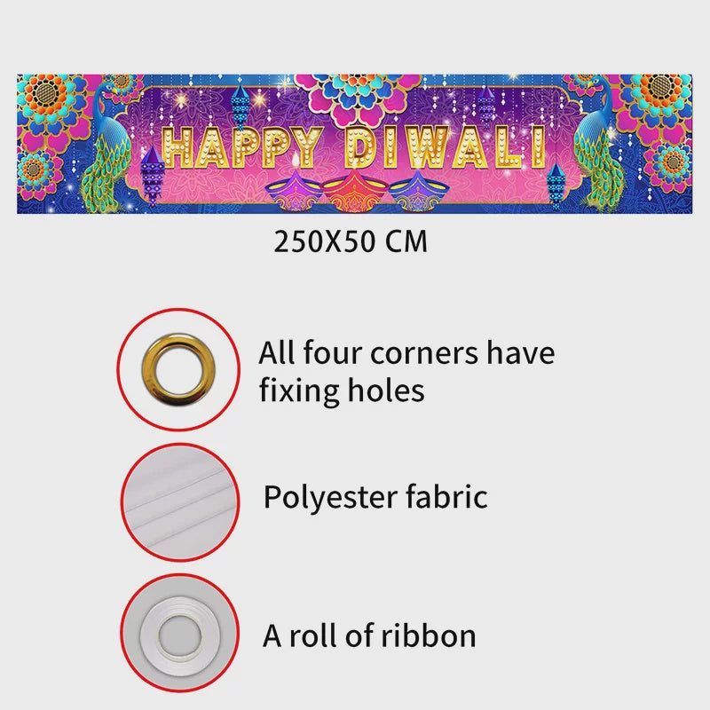 Happy Diwali Backdrop