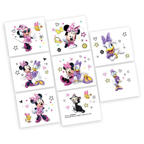 Minnie Mouse Happy Helpers 8 Tattoos