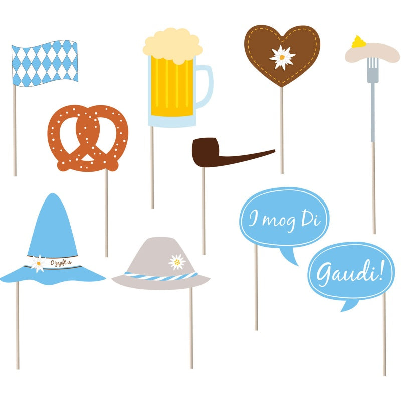 Oktoberfest Photo Booth Props