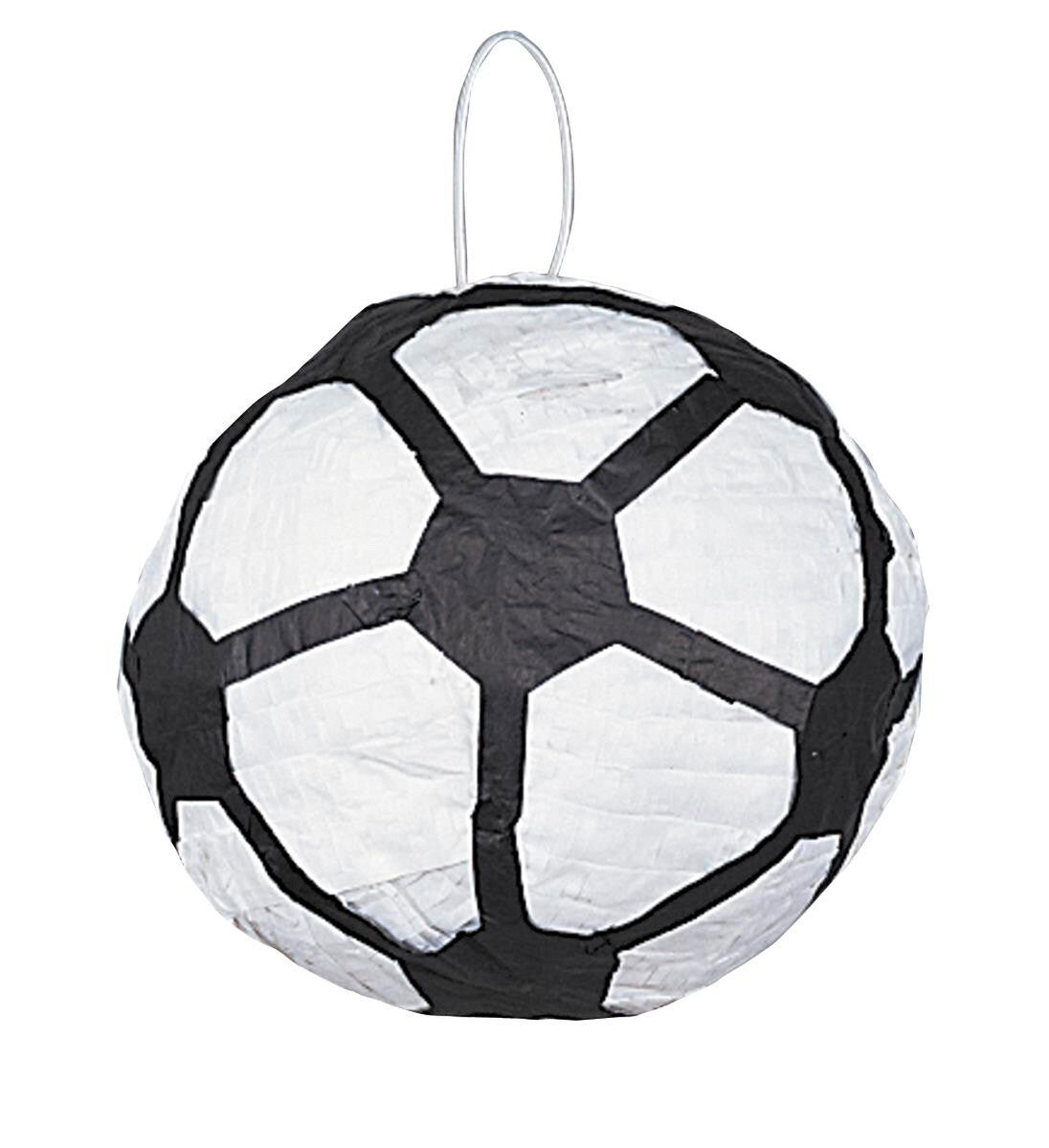 Pinata Soccer Ball 25.4cm H x 25.4cm W x 25.4D (10" x 10" x 10")