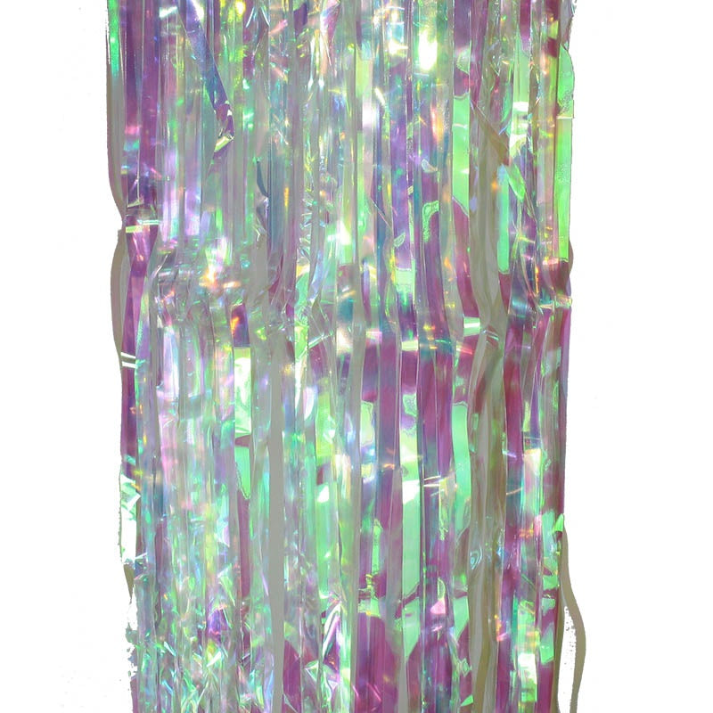 Metallic Door Curtain Iridescent 90 X 200cm