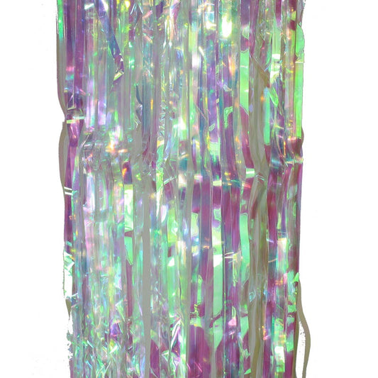 Metallic Door Curtain Iridescent 90 X 200cm