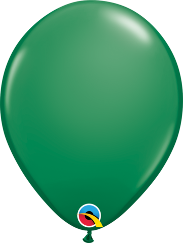 Latex 16"(40cm) Standard Green Latex Balloons Pack Of 50