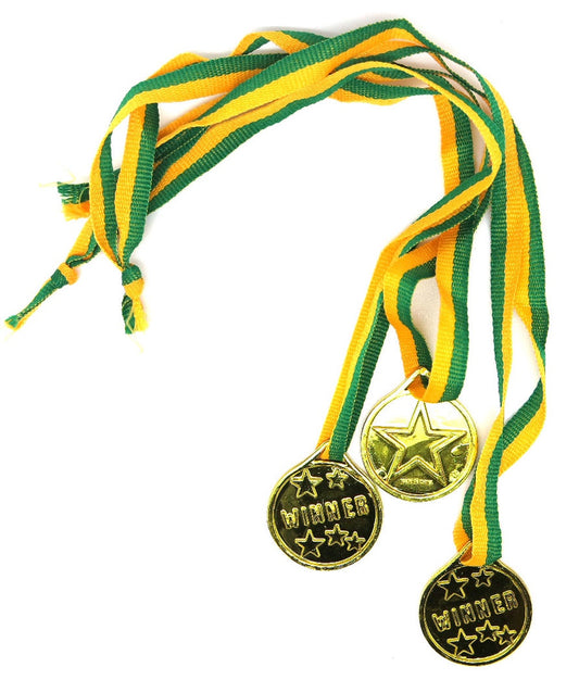 Gold Winner Medals Pack of 100