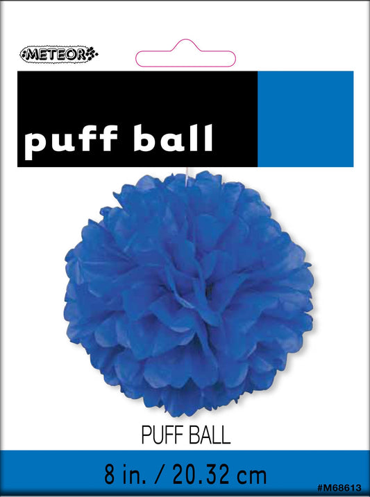 Puff Ball Decor Midnight Blue 20.32cm