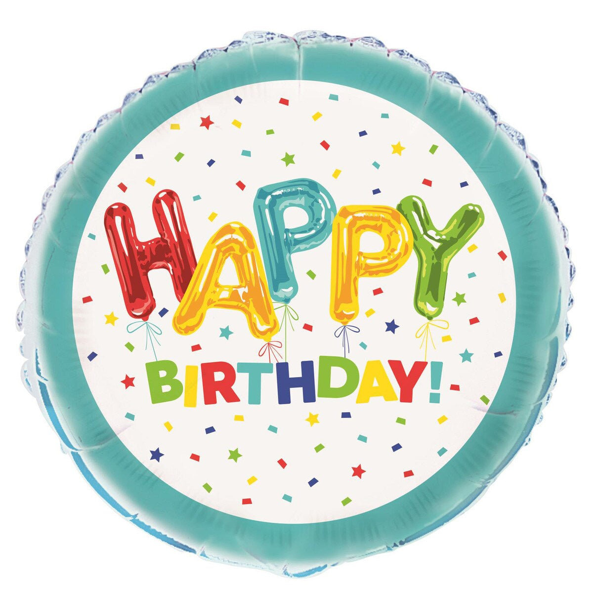 Happy Balloon "Happy Birthday" 45cm (18") Foil Balloon
