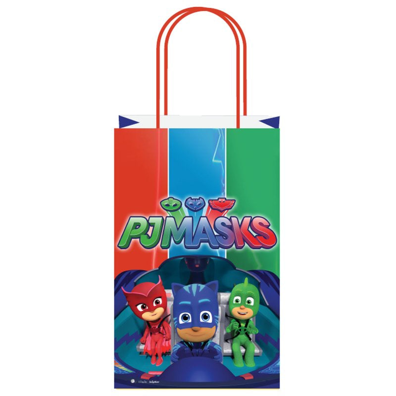 PJ Masks Kraft Paper Party Bags – 8 Pack